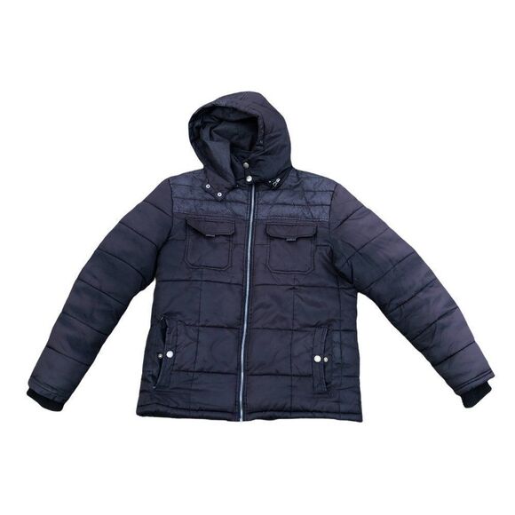 Perry Ellis Jacket Large Black/Gray - Picture 6 of 9